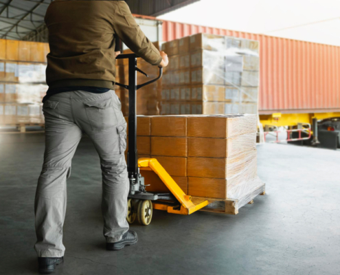 Shrink-wrap & Palletisation